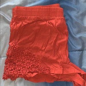 Orange Summer Shorts